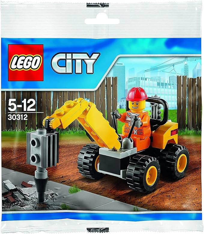LEGO City Demolition Driller 30312