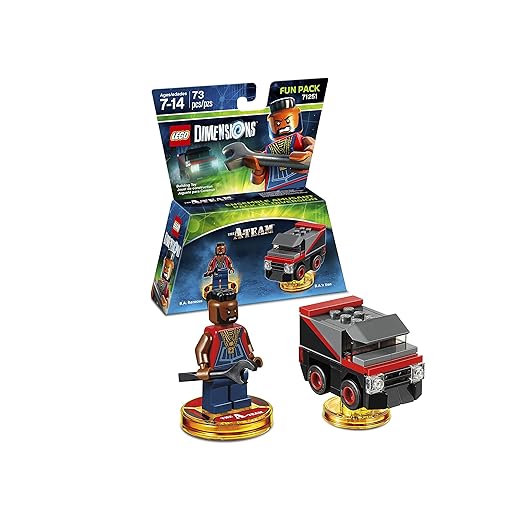 Warner Home Video - Games LEGO Dimensions, A Team Fun Pack B.A. Baracus - Not Machine Specific