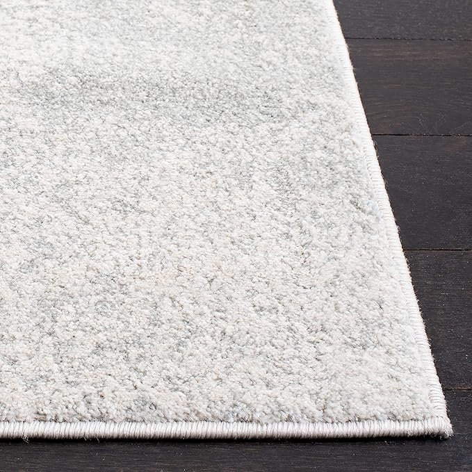 SAFAVIEH Evoke Collection 2'2" x 7' Ivory/Sage EVK272B Modern Abstract Non-Shedding Entryway Foyer Living Room Bedroom Kitchen Runner Rug
