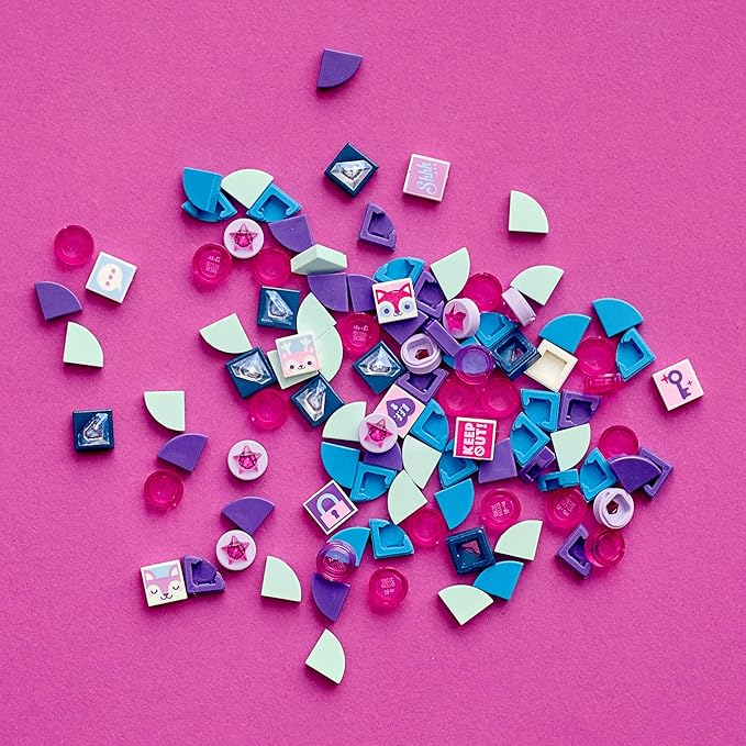 LEGO DOTS Extra DOTS – Series 3 41921 DIY Craft Decorations Kit for Fun Creative Play, New 2021 (107 Pieces)