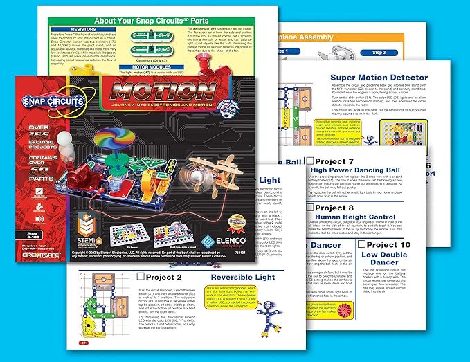 Snap Circuits - Motion Electronics Discovery Kit