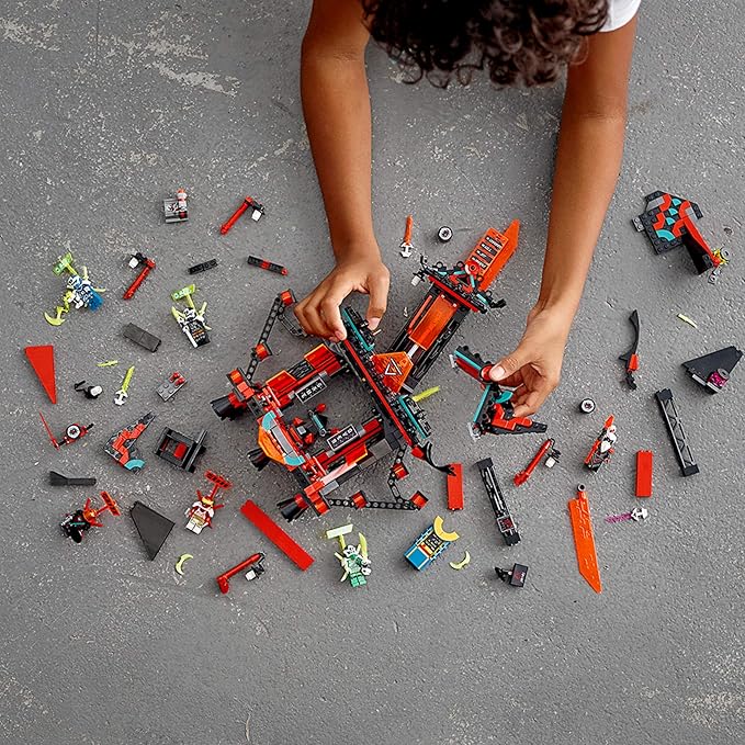 LEGO NINJAGO Empire Temple of Madness 71712 Ninja Temple Building Kit, New 2020 (810 Pieces)