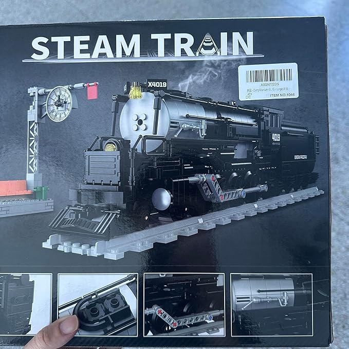 City Train Building Set Compatible with Lego for Adults,Stem Train Building Toy Sets for Boys and Girls 8-14 Years Christmas,Birthday Gifts 1148 PCS