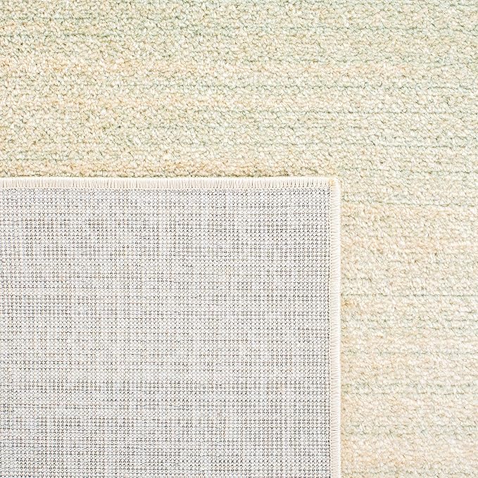 SAFAVIEH Adirondack Collection Runner Rug - 2'6" x 12', Green & Ivory, Modern Ombre Design, Non-Shedding & Easy Care, Ideal for High Traffic Areas in Living Room, Bedroom (ADR142Y)