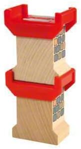 Brio World 33254 - Super Supports - 2 Piece Wooden Railway Set | Enhances Creativity | Compatible with All Brio Train Sets | Sustainability Certified | Perfect for Kids Ages 3 and Up