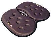 LITE Travel Gel Foam Cushion | Back Pain, Sciatica, Pressure Relief | Relieves Tailbone Discomfort, Promote Healthy Posture | Ergonomic Comfort | Car, Commute, Airplane and Travel - Gray