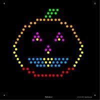 Holiday Refill templates for Lite Brite Cube, Flat-Screen, and Four Share (10 Sheets, 7x7)
