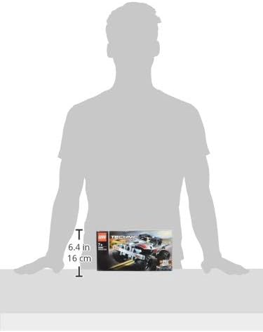 Technic Getaway Toy Truck, Pull-Back Motor, Monsters Truck Model, Vehicle Toys for Kids