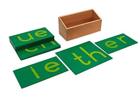 Adena Montessori Lower Case Double Sandpaper Letters