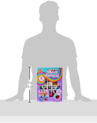 Just My Style Color-Changing Mood Jewelry Making Kit, Bracelet & Necklace Making Kit, Arts & Crafts Kit for Girls & Boys Ages 6-10