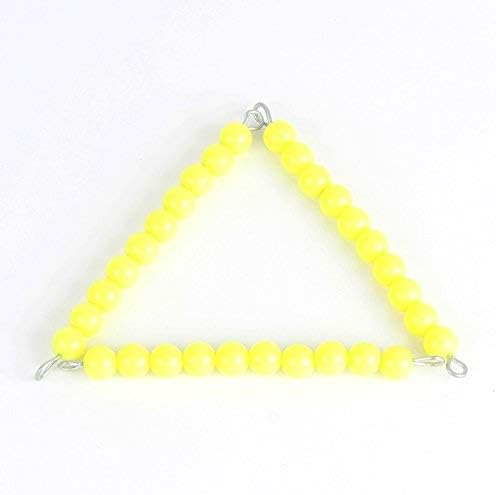 DANNI Montessori Baby Math Educational Toy Subtraction Snake Game Math Teaching Aids Wood Box Colorful Plastic Checker Board Beads