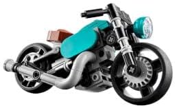 LEGO Creator Vintage Bike 31135 Toy Blocks, Present, Vehicle, Glue, Boys, Girls, Ages 8 and Up