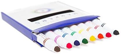 Color Swell Bulk Washable Markers (288 Total) – 36 Packs, 8 Colors per Pack – Ideal for Teachers, Kids, Party Favors, Classrooms, Donations, Students - Broad Line Bulk Markers