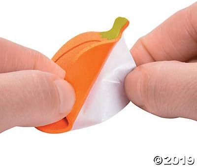 Funny Face Pumpkin Photo Frame Craft Kit - 12 - Crafts for Kids and Fun Home Activities