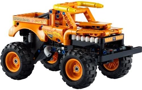 LEGO® Technic Monster Jam™ El Toro Loco™ 42135 Model Building Kit; 2-in-1 Pull-Back Toy
