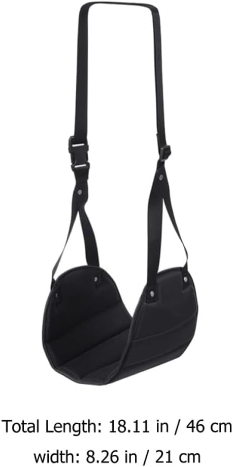 TOMETURE Travel Footrest Hammock Portable Hanging Foot Sling Comfortable Foot Rest for Airplane Bus Train Travel Accessories