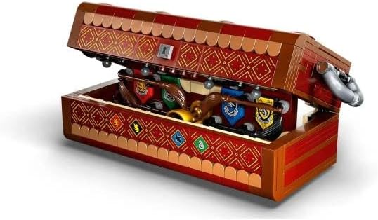 LEGO Harry Potter Quidditch Trunk 76416 Buildable Harry Potter Toy; Birthday Gift Idea for Kids Aged 9+; Open the Buildable Box to Reveal a Quidditch Playing Arena; Includes 4 Customizable Minifigures