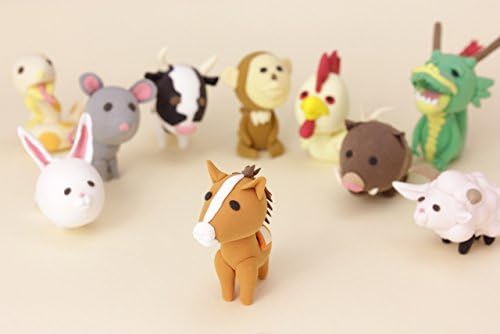 Soft clay set pack of 10 (1, whtie)