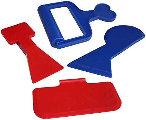 Animal Sand Molds & Tools Kit (36 Pcs) - Works with All Other Play Sand Brands - Includes: 10 Dinosaurs, 10 Animals & 12 Beach Molds, & 4 Tools - Sand Not Included