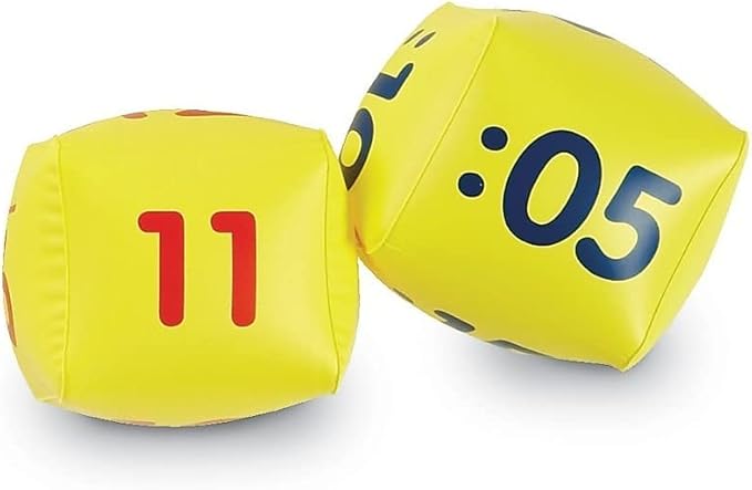 Learning Resources Time Activity Mat, Homeschool, Learning Clock, Classroom Activity, Ages 5+