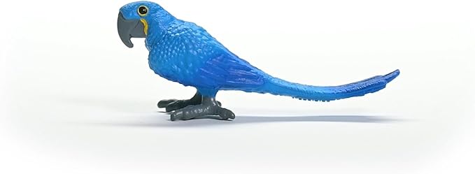 Schleich Wild Life New 2024 Wild Animal Toy Hyazinth Macaw Bird Figurine
