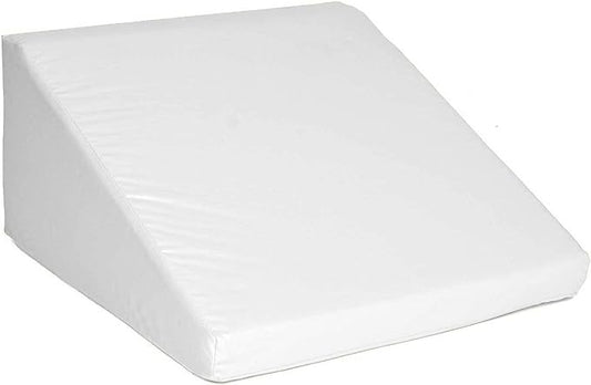 Foamnasium Wedge, Indoor Foam Playset, Soft Toddler and Active Kids Play Foam Wedge for Crawling, Climbing, Sliding and Jumping, Made in The US, White