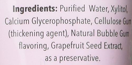 Spry Xylitol Baby Toothpaste, Natural Toddler Toothpaste, Fluoride Free Toothpaste for Kids, Xylitol Toothpaste for Kids Age 3 Months and Up, Tooth Gel Bubble Gum 2 Fl Oz (Pack of 3)