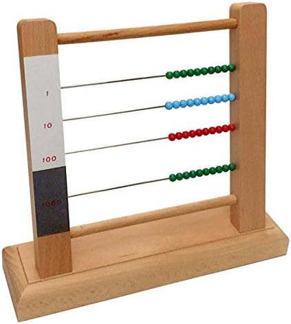 Elite Montessori Small Bead Frame Educational Preschool Learning Material