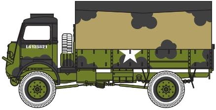 Airfix Model Tank - A03306 WWII 3-ton 4x4 General Service & Troop Trucks, Plastic Model Kits for Adults & Kids 14+, 1:76 Scale, Skill Level 2, WW2 Theme Military Models, World War 2 Tanks