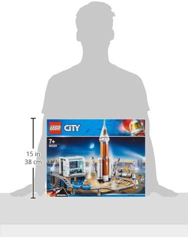 LEGO City Space 60228 Deep Space Rocket and Launch Control (837 Parts)