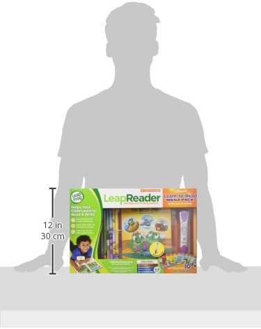 LeapFrog LeapReader System Learn-to-Read 10 Book Mega Pack, Pink
