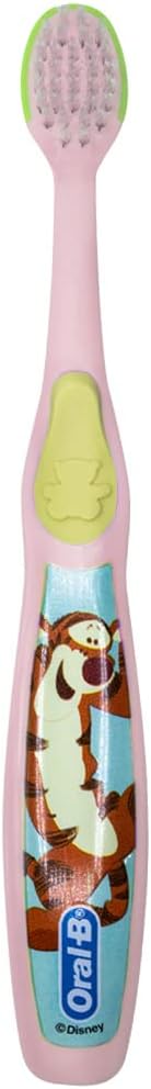 Oral-B Baby Manual Toothbrush, Pooh Characters, 0-3 Years Old, Extra Soft (Characters Vary) - Pack of 6