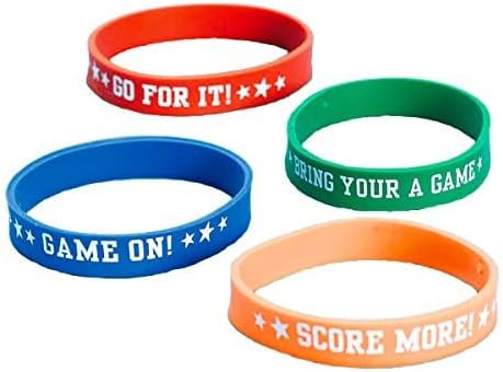 Football Attitude Bracelet, Party Favor