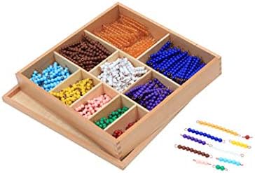 Bead Decanomial - Montessori Eductional Materials Learning Tools Preschool Toys