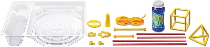 4M Toysmith: Bubble Science, Bubble Making Science Kit, Includes Recipes to Make Your Own Bubble Mixture, For Boys & Girls, Ages 5 and up