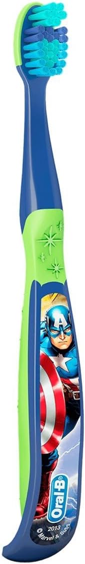 Oral-B Kids Spider Man Toothbrush for Little Children Ages 3+ Years Old, Extra Soft, Pack of 6