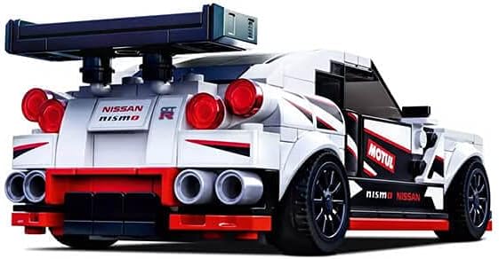 LEGO Speed Champions Nissan GT-R NISMO 76896 Toy Model Cars Building Kit Featuring Minifigure (298 Pieces)