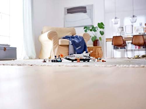 Lego City Space Mars Research Shuttle 60226 Space Shuttle Toy Building Kit with Mars Rover & Astronaut Minifigures, Top Stem Toy for Boys & Girls (273piece), 1 Lb