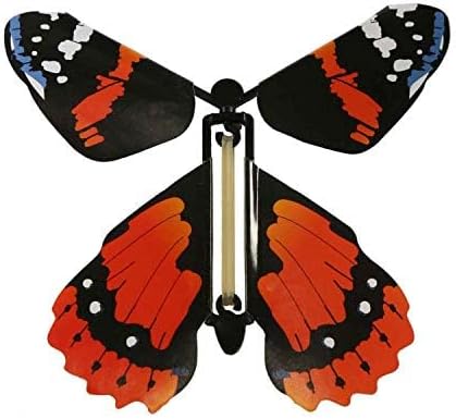 Insect Lore Butterfly Garden 8" Habitat Gift Set | 10 Live Baby Painted Lady Caterpillars | Includes Caterpillars, Food, 3D Butterfly Stickers and Butterfly Wind-up Toy