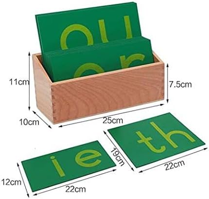 Adena Montessori Lower Case Double Sandpaper Letters