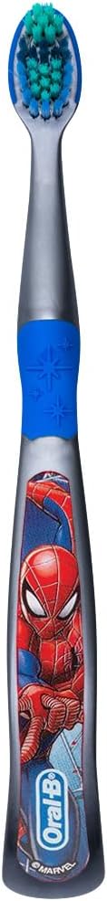 Colgate Marvel Spider-Man Toothbrush, 3+ YRS, Extra Soft (Colors & Characters Very) - Pack of 3