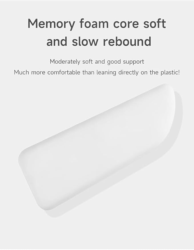 Alcantane Elbow Rest: Memory Foam Support for Car Legs and Knee, Anti-Fatigue
