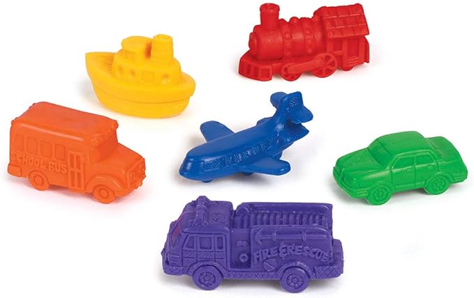 Learning Resources Mini Motors Counting and Sorting Fun Set - 72 Pieces, Ages 3+ Car Counters for Kids, Preschool Math Counters, Math for Preschoolers