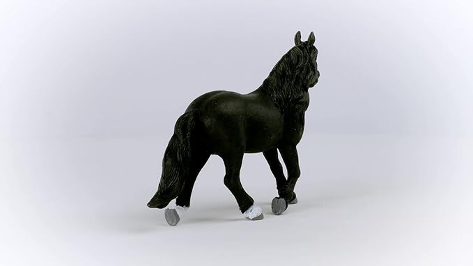 Schleich Farm World Realistic Noriker Stallion Horse Figurine - Highly Detailed and Durable Farm Animal Toy, Fun and Educational Play for Boys and Girls, Gift for Kids Ages 3+