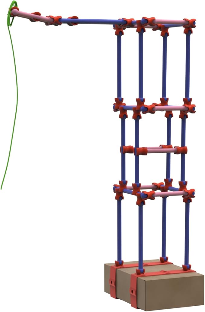 Oddy 179 Piece Construction Building Kit - Eco-Friendly STEM Toy Set for Kids 6+