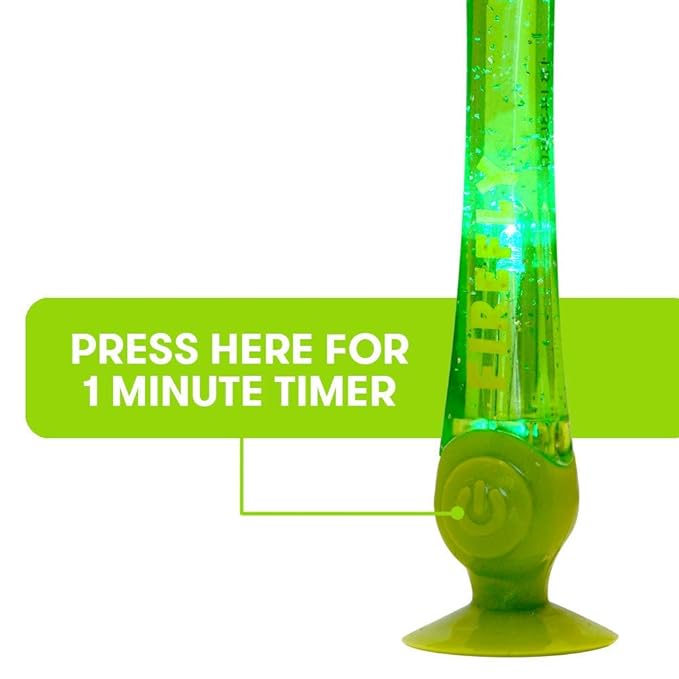 FIREFLY Light-up Timer Toothbrush with Suction Cup, 2 Count