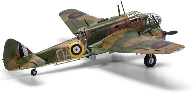 Airfix Model Airplane Kit Gift Set - A04021 Bristol Beaufort Mk.I, Plastic Plane Model Kits for Adults & Kids 14+, Skill Level 2, 1:72 Scale WW2 Military Aircraft - Real Aeroplane Model Gifts