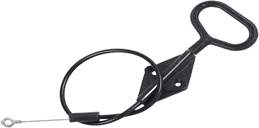 D-Ring Recliner Handle Replacement, Compatible with Lazy boy Handle Parachute Recliner Release Extension Cable, 22 inch Inclined Sofa seat Handle Replacement Accessories