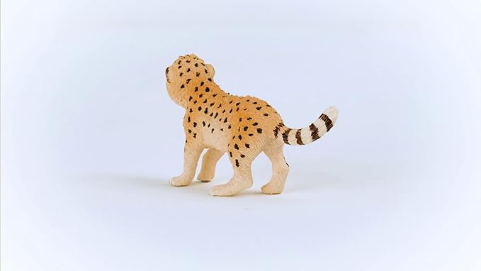 Schleich Wild Life New 2023, Wild Animal Safari Toys for Boys and Girls, Cheetah Cub Toy Figurine, Ages 3+