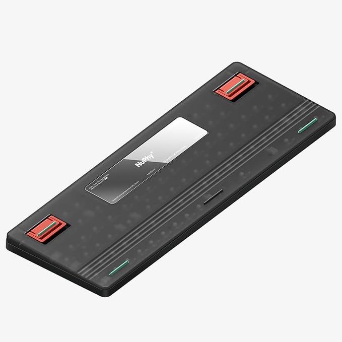 nuphy Air96 V2 Wireless Mechanical Keyboard,100 Keys RGB Backlit Keyboard,Supports Bluetooth 5.1,2.4G and Wired Connection,for PC/Laptop/Windows/Mac -Black Gateron Brown Switch